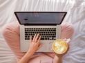 Laptop With Coffee